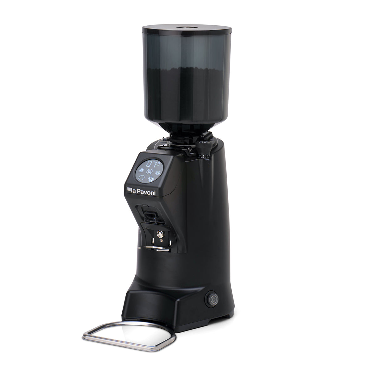 La Pavoni Touch Screen ZIP Pro Black Coffee Grinder PGZIP2BN00UK