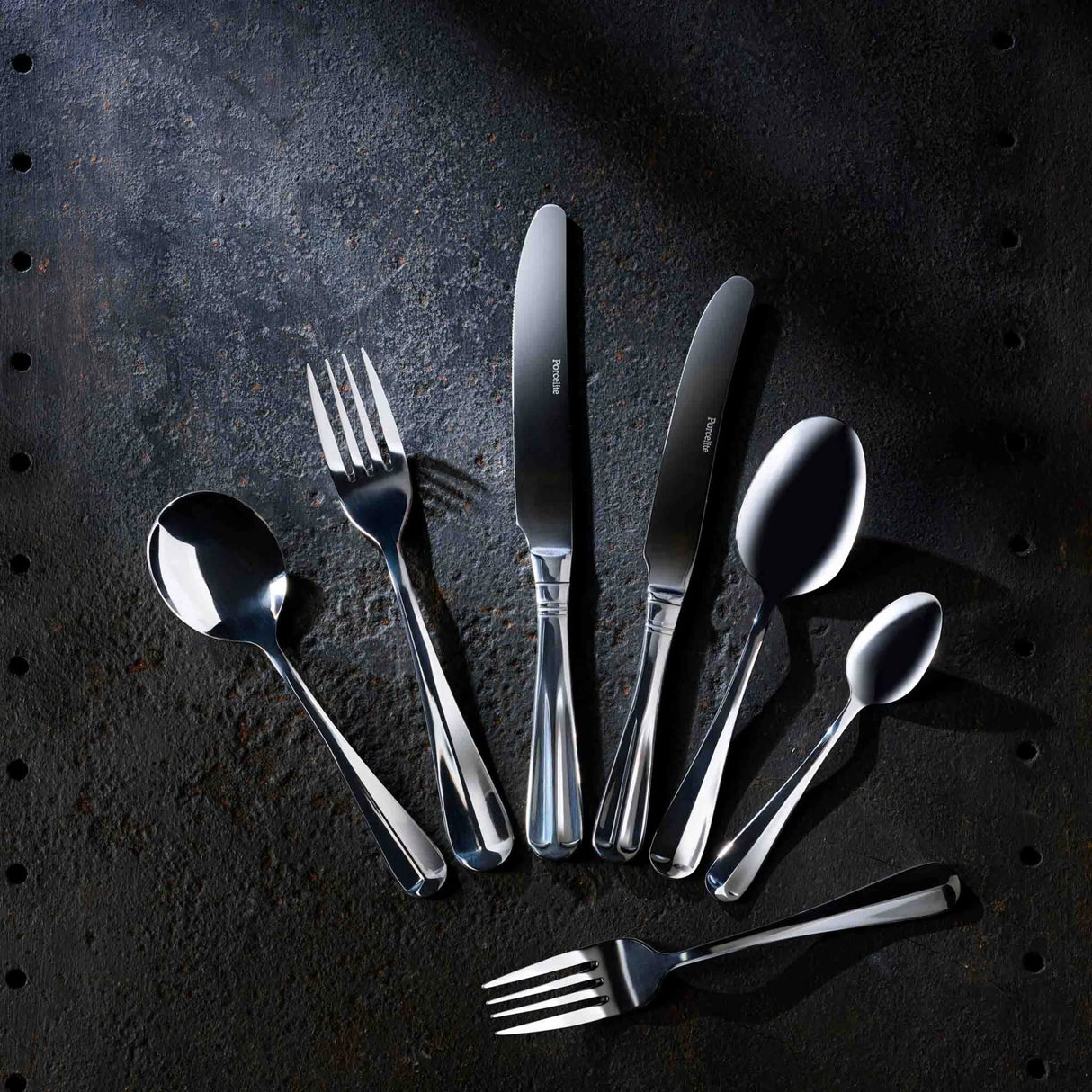 Rattail Dessert Fork 18/0 Dozen Pack Size 12 - A6905