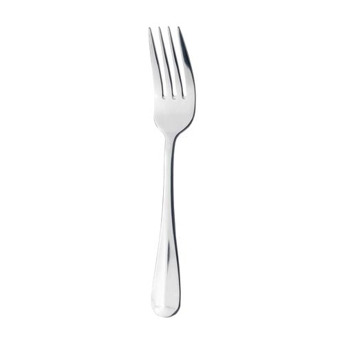 Rattail Dessert Fork 18/0 Dozen Pack Size 12 - A6905