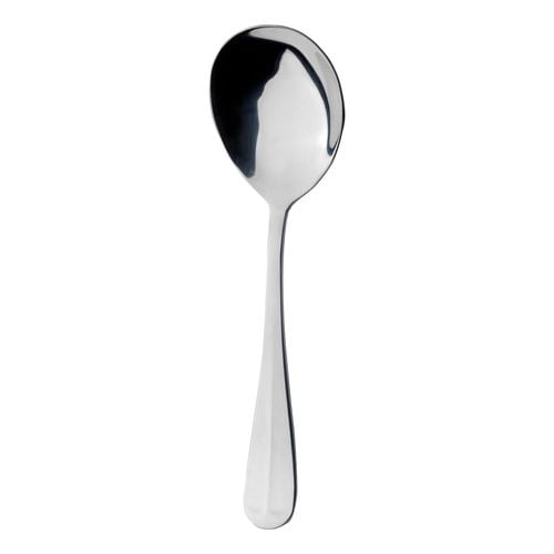 Rattail Soup Spoon 18/0 Dozen Pack Size 12 - A6908