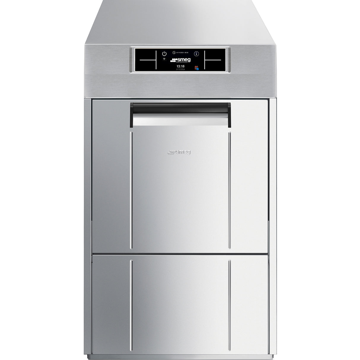 Smeg Professional Pura SPG425H 400mm basket Glasswasher with Steam Heat Recovery, 10 customizable programs/ 400x400 6.6kW 15A 3ph