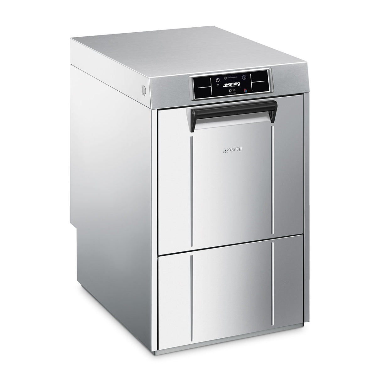 Smeg Professional Pura SPG425S 400mm basket Glasswasher with Softener, 10 customizable programs/ 400x400 6.6kW 15A 3ph