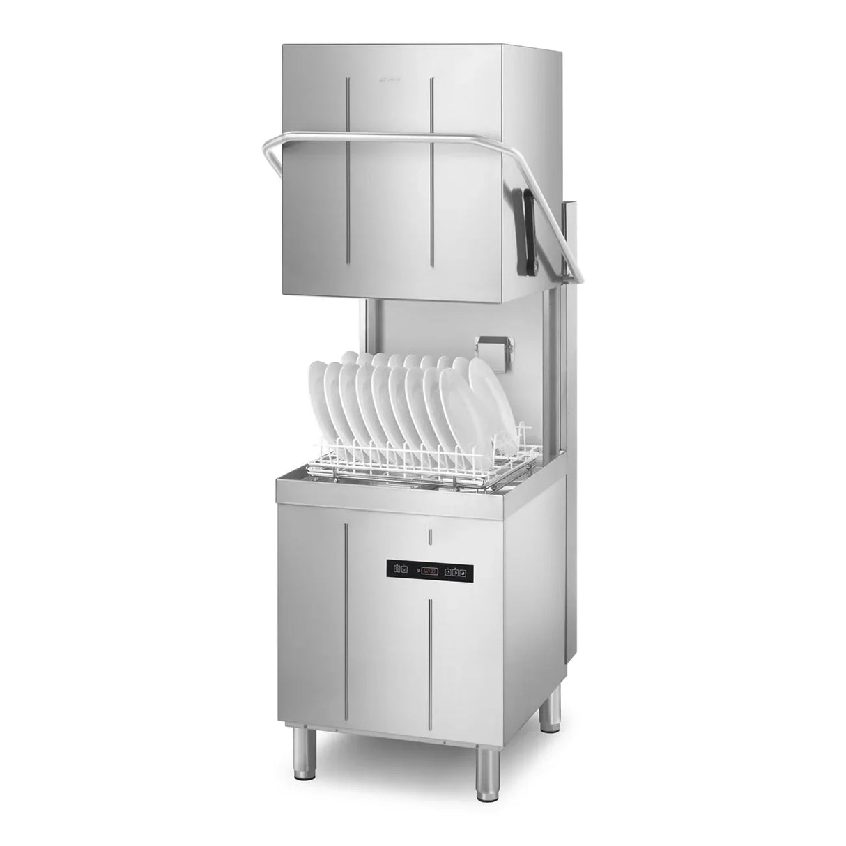 Smeg Ecoline range Hood Type Dishwasher, 3 Wash Programs 500x500 SPH505L - JD Catering Equipment Solutions Ltd