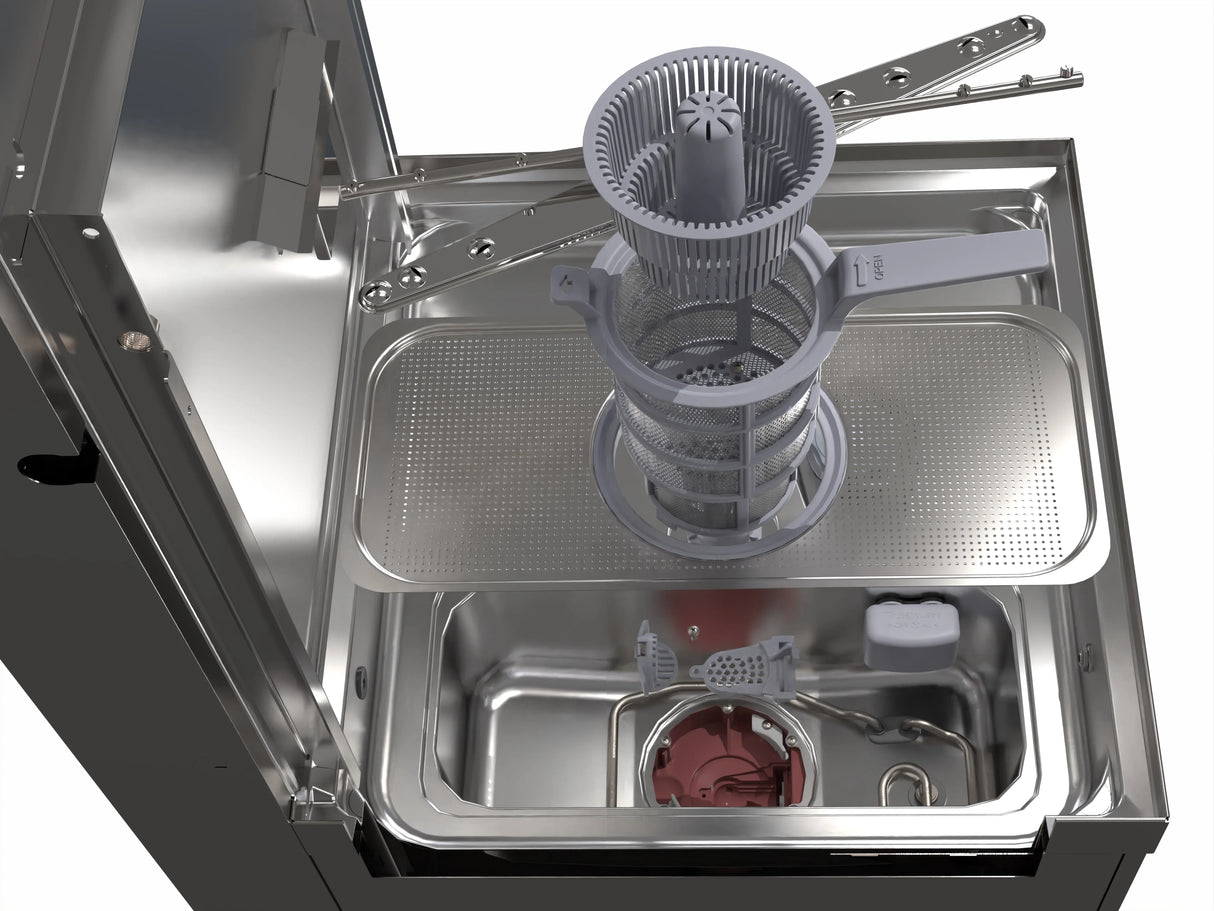 Smeg Topline Hood Type Dishwasher with integral softener, 500x500 SPH515S - JD Catering Equipment Solutions Ltd