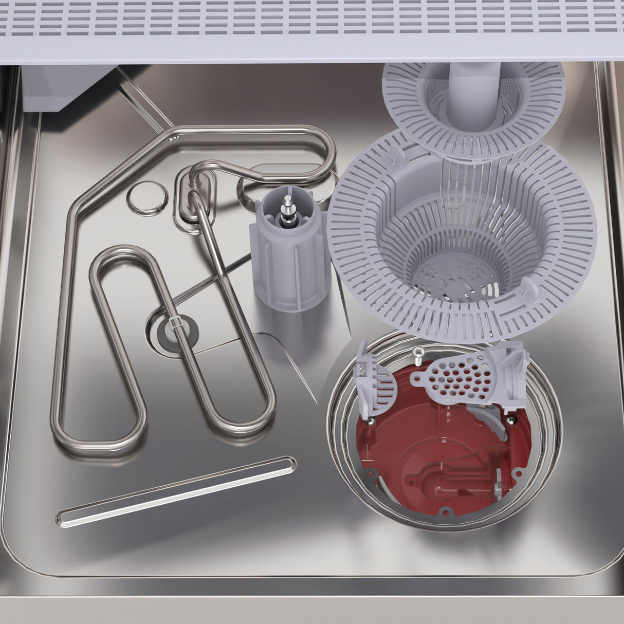 Smeg Topline XL Passthrough Dishwasher SPH615S 600mm x 500mm Basket With Water Softener