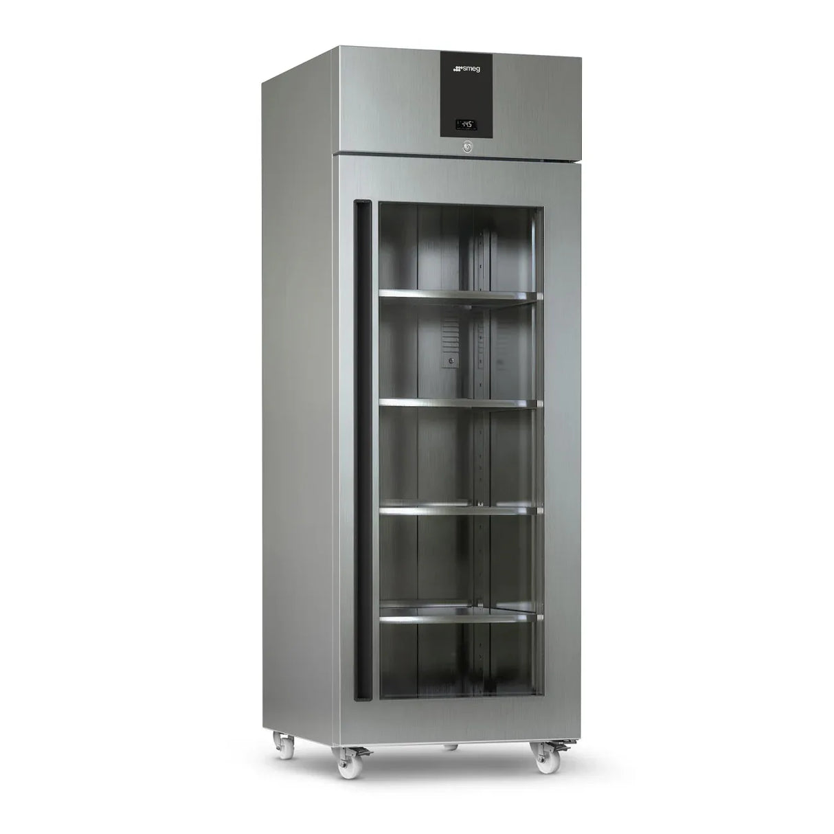 Smeg Professional Refrigeration Upright Single Glass Door Fridge SPR07PDGR