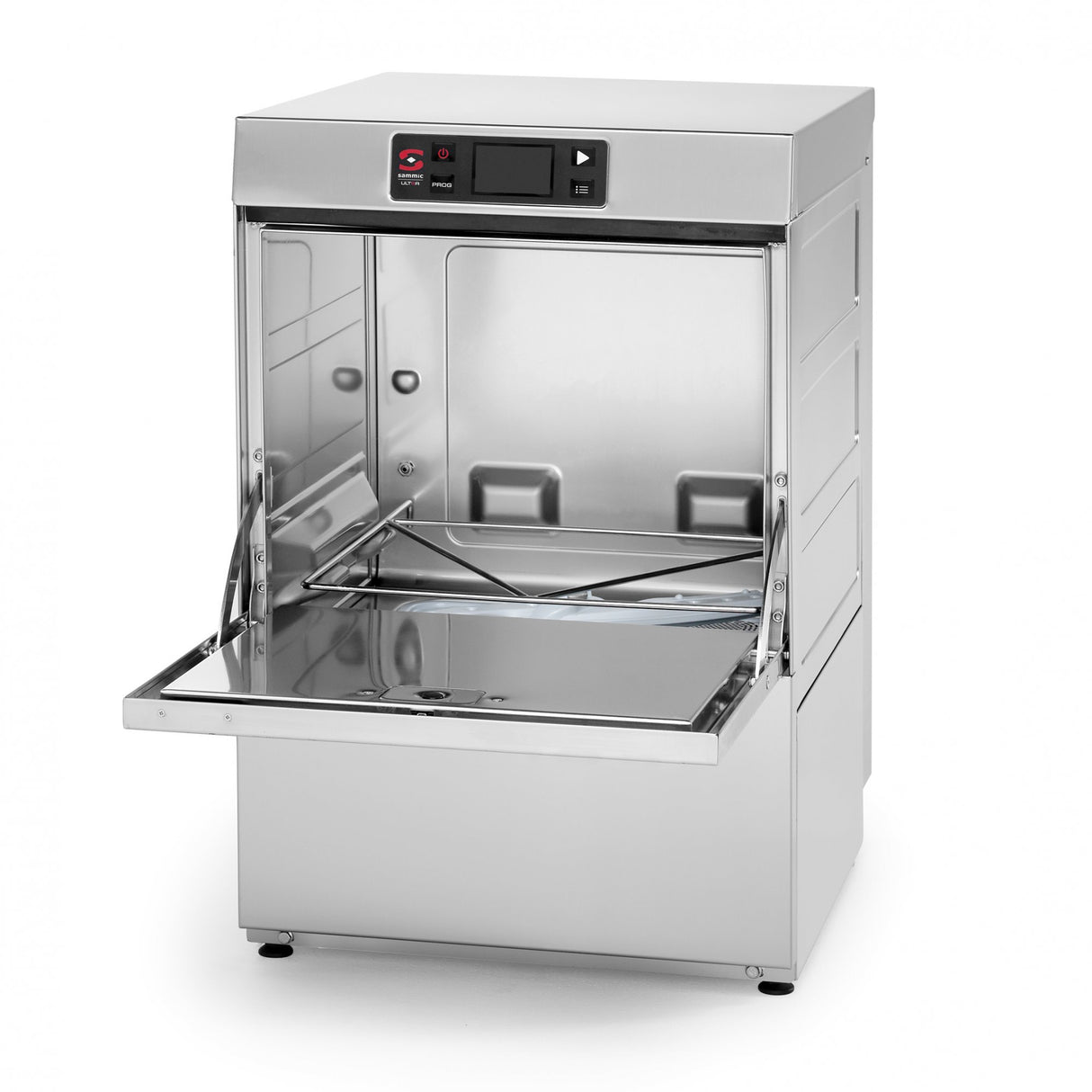 Sammic Ultra Range Glasswasher 400mm Basket - UX-40BD DD with water Softener