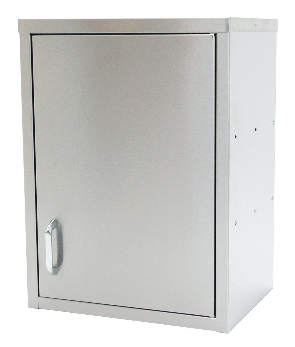 Parry Stainless Steel Hinged Wall Cupboard 450mm WCH450