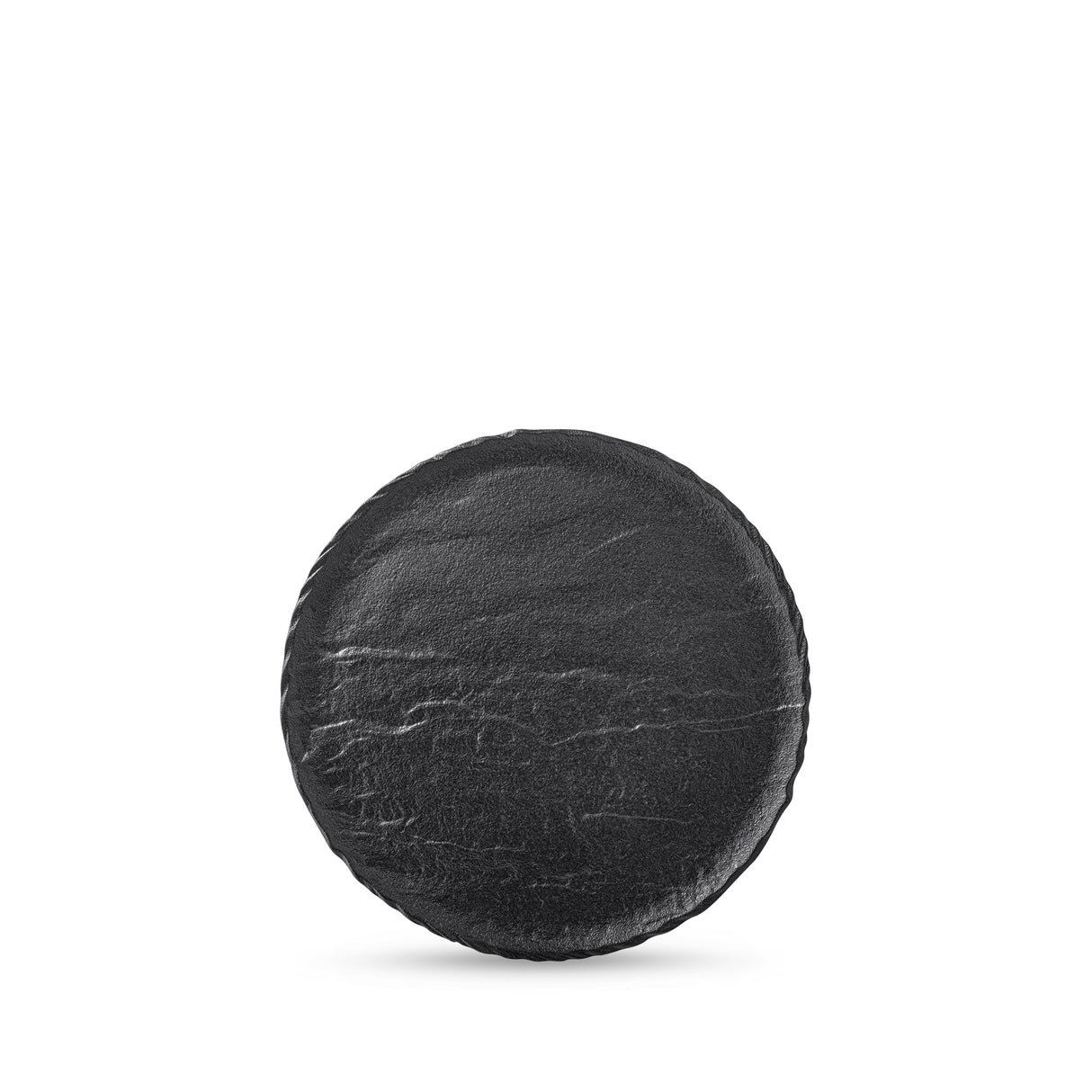 Wilmax Black Round Plate 18cm – Pack of 6 by Wilmax