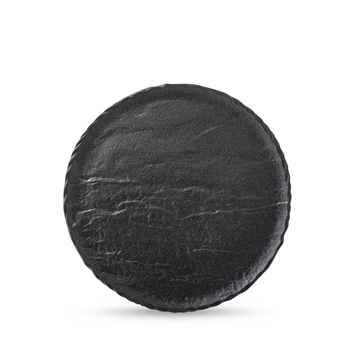 Wilmax Black Round Plate 28cm – Pack of 3 by Wilmax