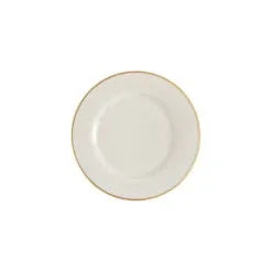 Pack Size 6 - Porland Academy Academy Event Gold Band Flat Plate 17cm/6.75" - A183217GB