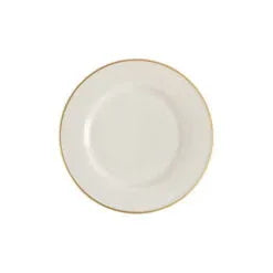 Pack Size 6 - Porland Academy Academy Event Gold Band Flat Plate 20cm/8" - A183220GB