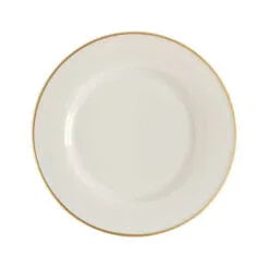Pack Size 6 - Porland Academy Academy Event Gold Band Flat Plate 27cm/10.5" - A183227GB