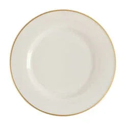 Pack Size 6 - Porland Academy Academy Event Gold Band Flat Plate 30cm/12" - A183230GB