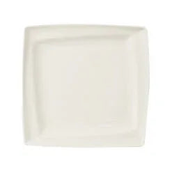 Pack Size 6 - Porland Academy Academy Asymmetric Plate 26cm/10.25" - A186726
