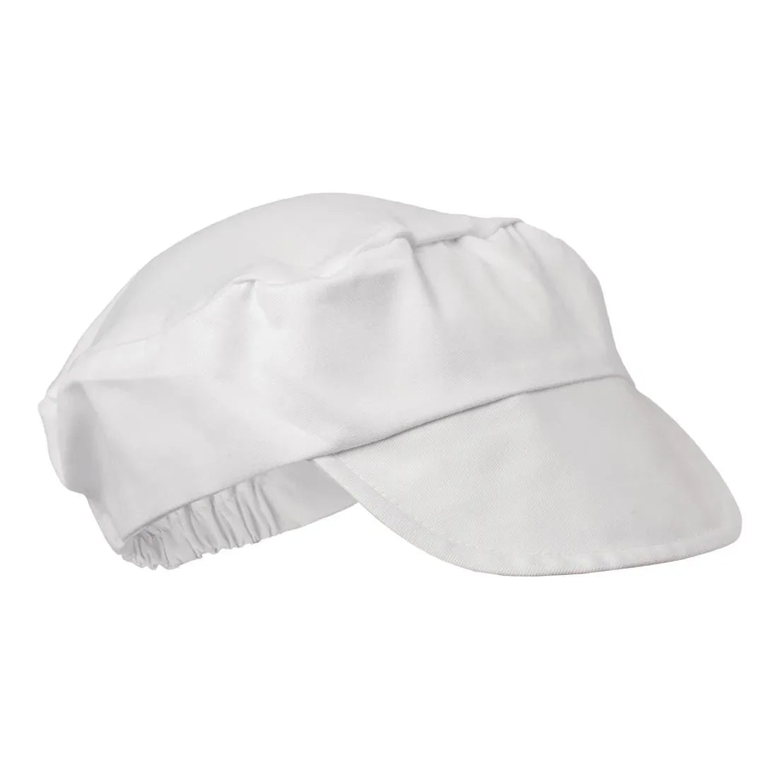 A212 Whites Unisex Bakers Cap White - JD Catering Equipment Solutions Ltd