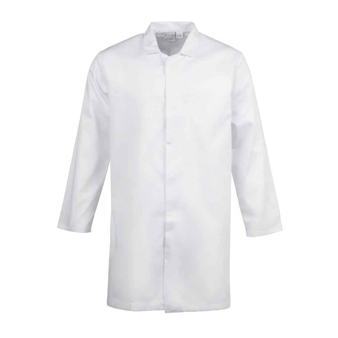 A360-M Whites Men's Hygiene Coat M - JD Catering Equipment Solutions Ltd
