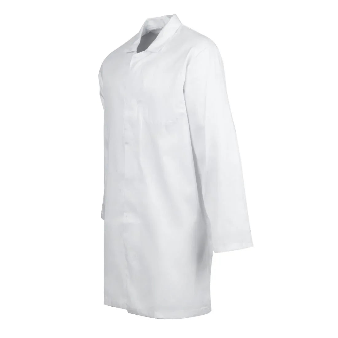 A360-M Whites Men's Hygiene Coat M - JD Catering Equipment Solutions Ltd