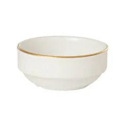 Pack Size 6 - Porland Academy Academy Event Gold Band Stacking Butter/Dip Dish 8cm - A363208GB