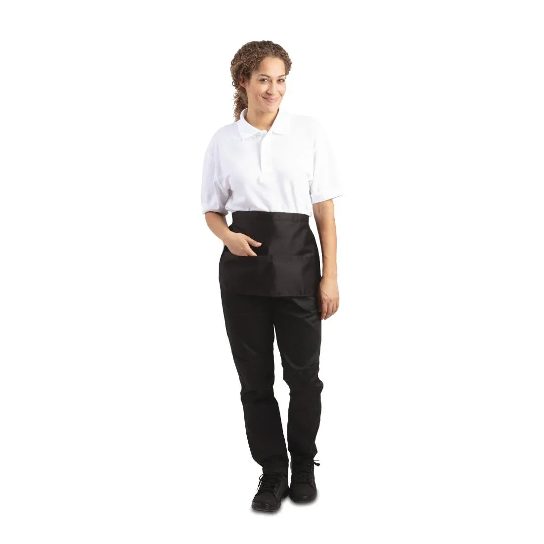 A551 Whites Unisex Money Pocket Black - JD Catering Equipment Solutions Ltd