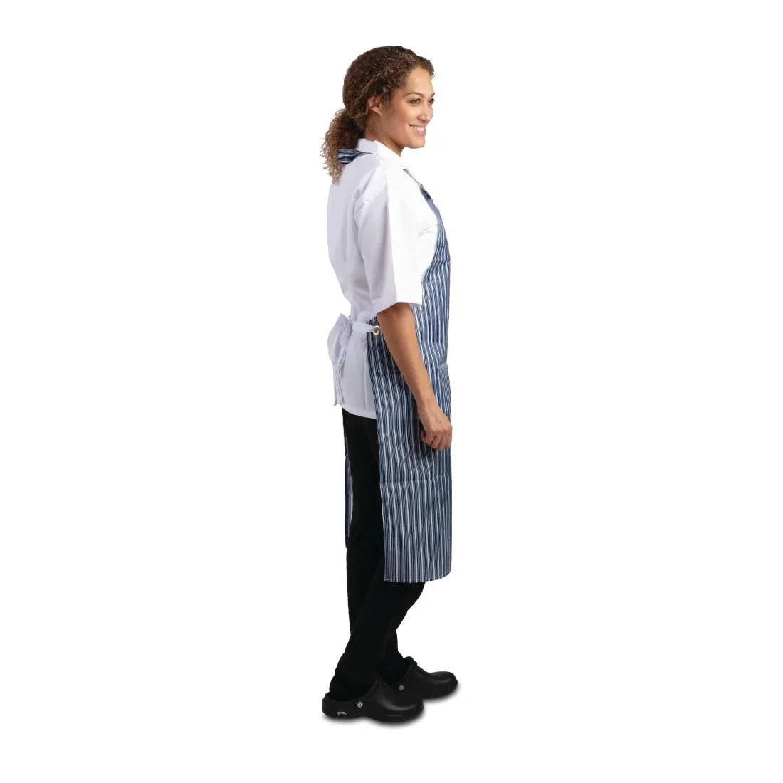 A580 Whites Waterproof Bib Apron - JD Catering Equipment Solutions Ltd