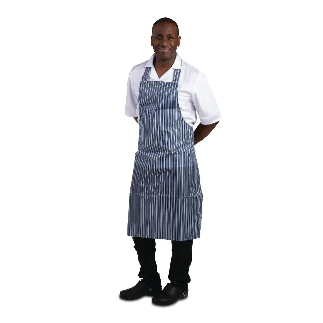 A580 Whites Waterproof Bib Apron - JD Catering Equipment Solutions Ltd