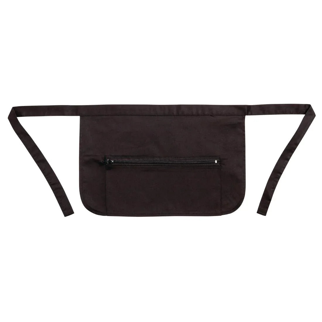 A587 Whites Unisex Money Pocket With Zip Black - JD Catering Equipment Solutions Ltd