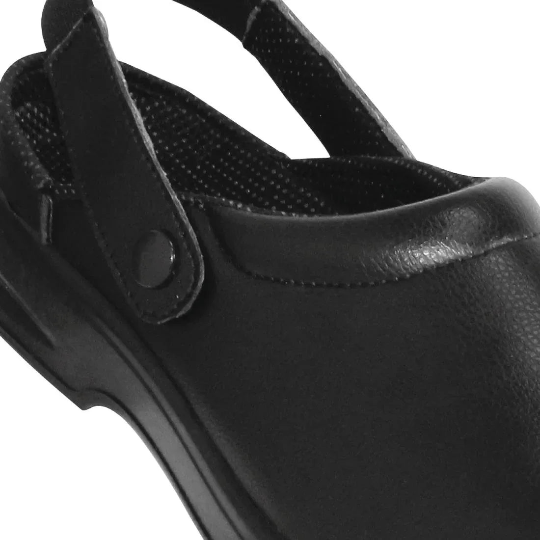 A813-43 Slipbuster Lite Unisex Safety Clogs Black 43 - JD Catering Equipment Solutions Ltd