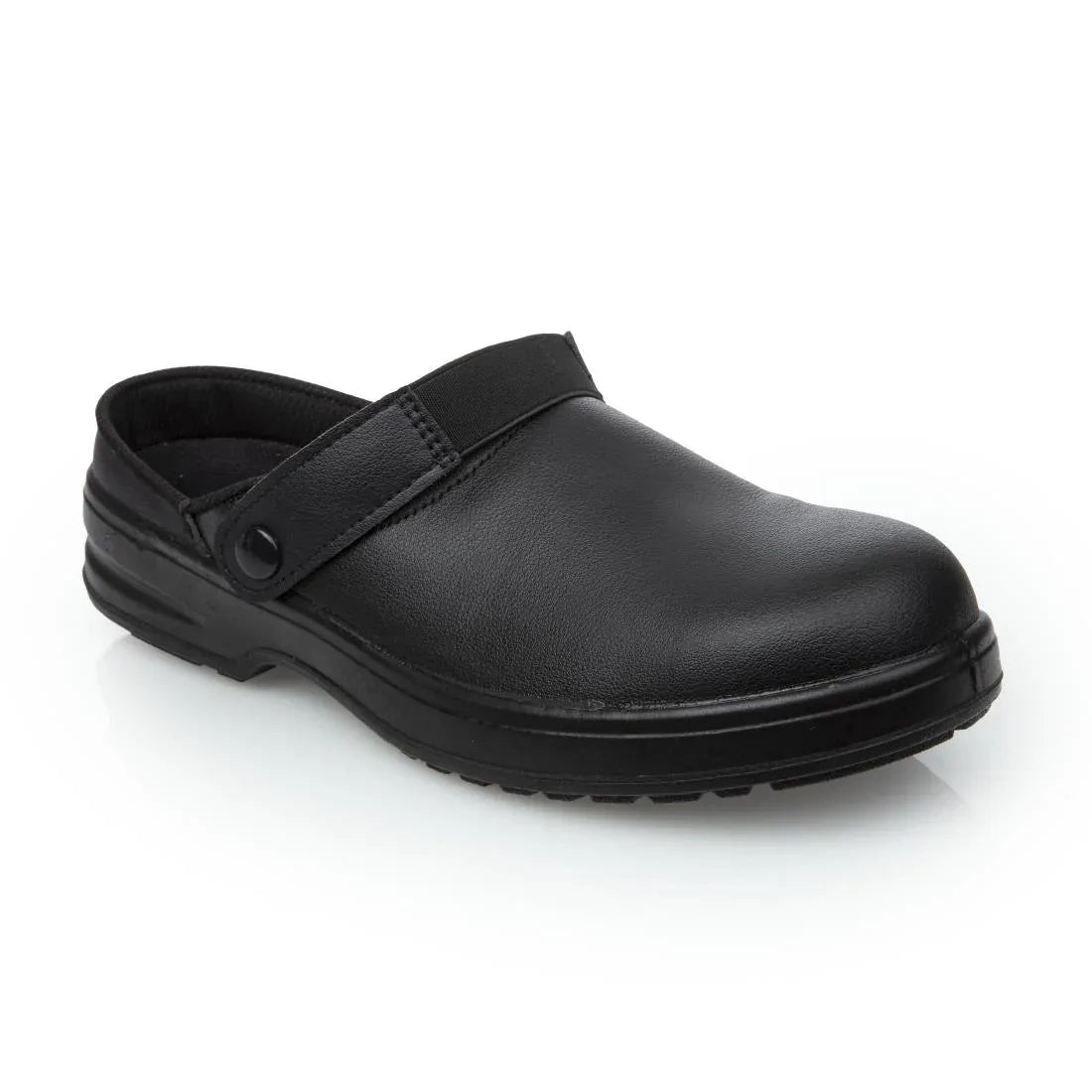 A813-41 Slipbuster Lite Unisex Safety Clogs Black 41 - JD Catering Equipment Solutions Ltd