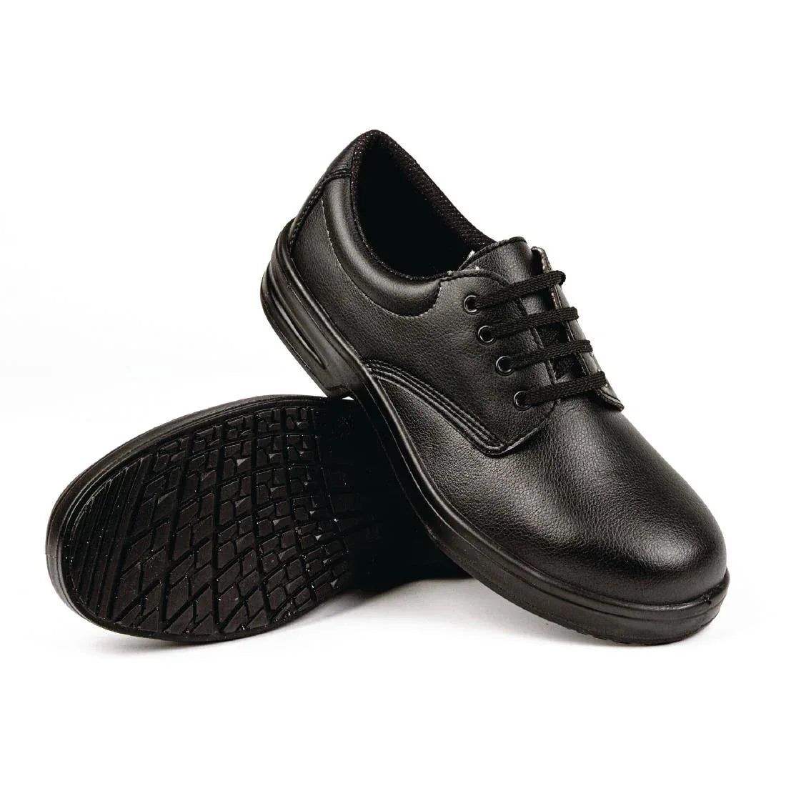 A844-38 Slipbuster Safety Lace Up Black 38 - JD Catering Equipment Solutions Ltd