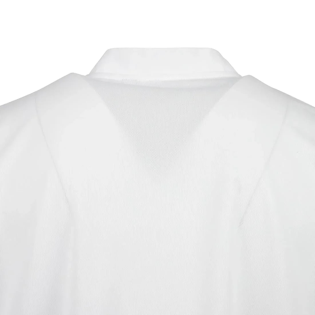 A914-L Chefs Works Montreal Cool Vent Unisex Short Sleeve Chefs Jacket White L - JD Catering Equipment Solutions Ltd