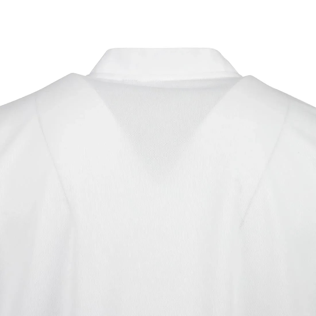 A914-M Chefs Works Montreal Cool Vent Unisex Short Sleeve Chefs Jacket White M - JD Catering Equipment Solutions Ltd