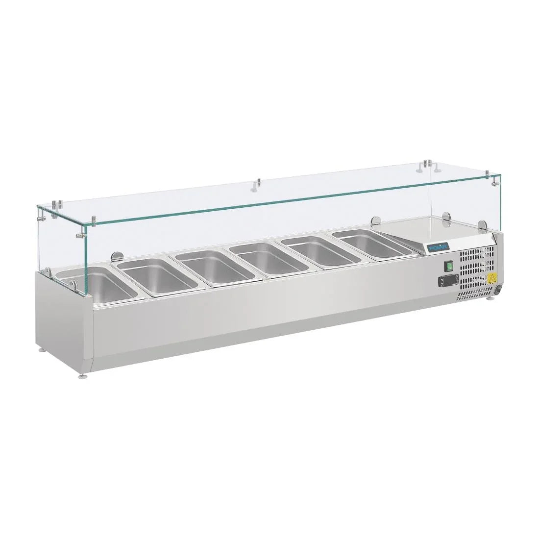 AB090 Polar G-Series Countertop Prep Fridge 6x 1/4GN - JD Catering Equipment Solutions Ltd