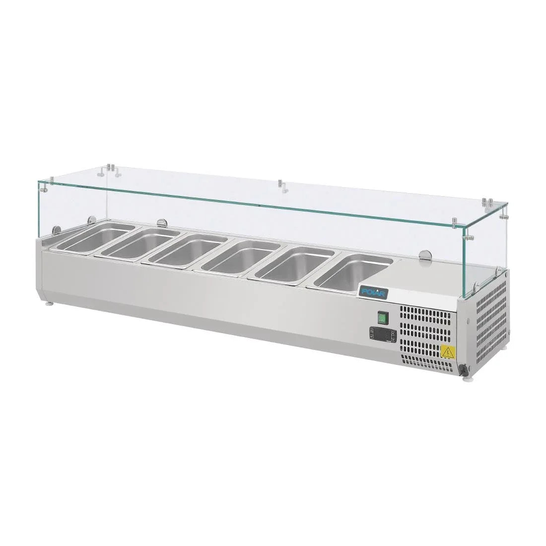 AB090 Polar G-Series Countertop Prep Fridge 6x 1/4GN - JD Catering Equipment Solutions Ltd