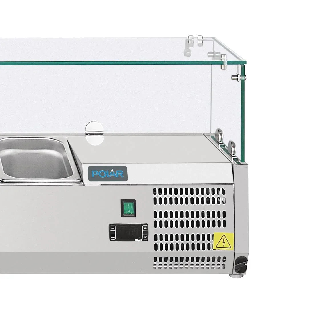 AB090 Polar G-Series Countertop Prep Fridge 6x 1/4GN - JD Catering Equipment Solutions Ltd