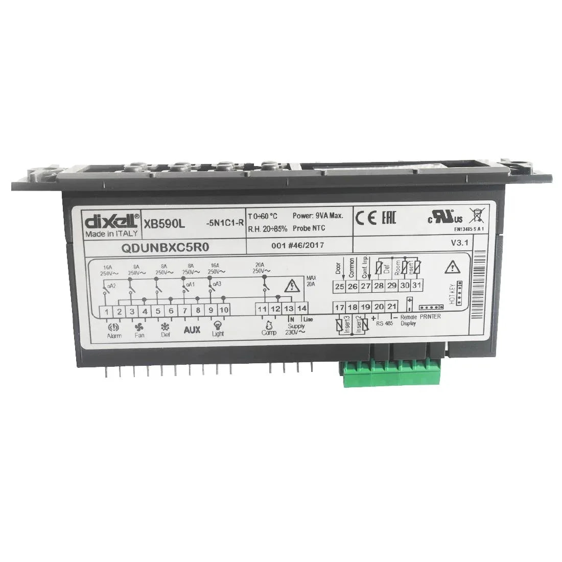 AG968 Replacement Thermostat XB590L for DN492-02 DN493-02 DN494-02 - JD Catering Equipment Solutions Ltd