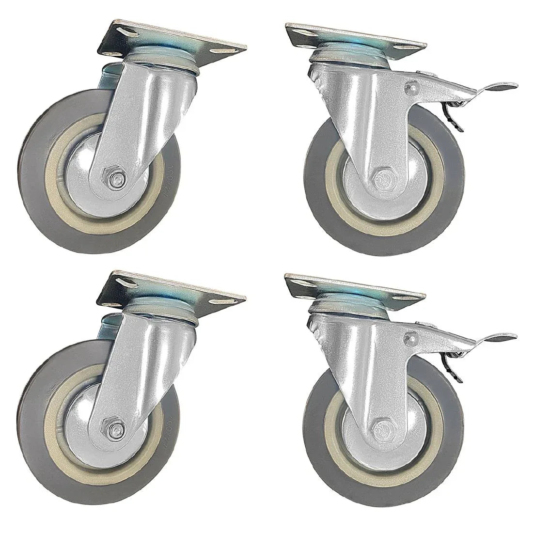 AN890 Buffalo Standard & Braked Castors (set 4) - JD Catering Equipment Solutions Ltd