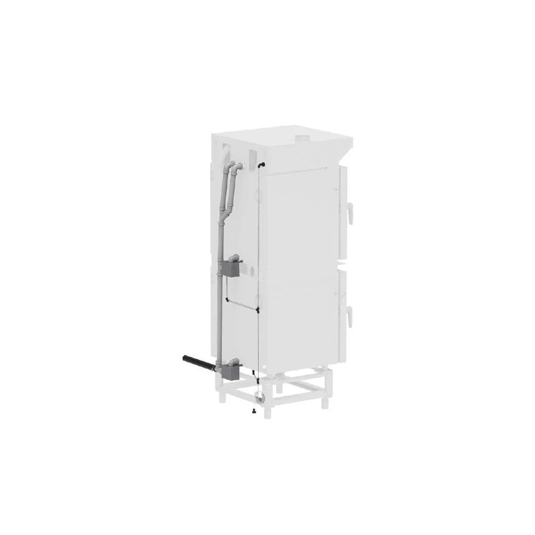 SA772 Buffalo Freestanding Smart Touchscreen Compact Combi Oven  6 x GN 1/1 with Installation Kit