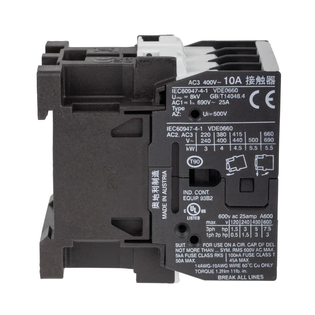 AP161 Buffalo Contactor 4 Poles - JD Catering Equipment Solutions Ltd