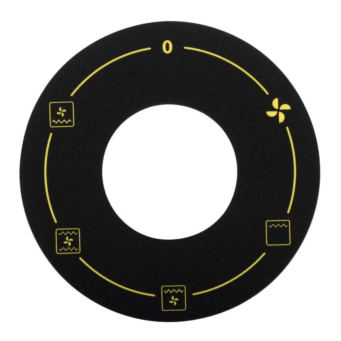 AT030 Buffalo 600 Series Oven Selection Panel Label - JD Catering Equipment Solutions Ltd
