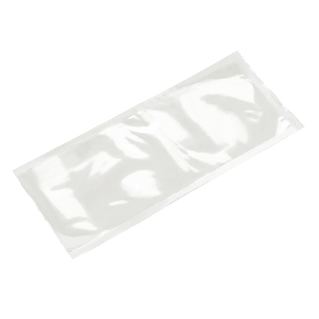 AT100 Vogue Compostable Chamber Vacuum Pack Bags 150x350mm (Pack of 100)