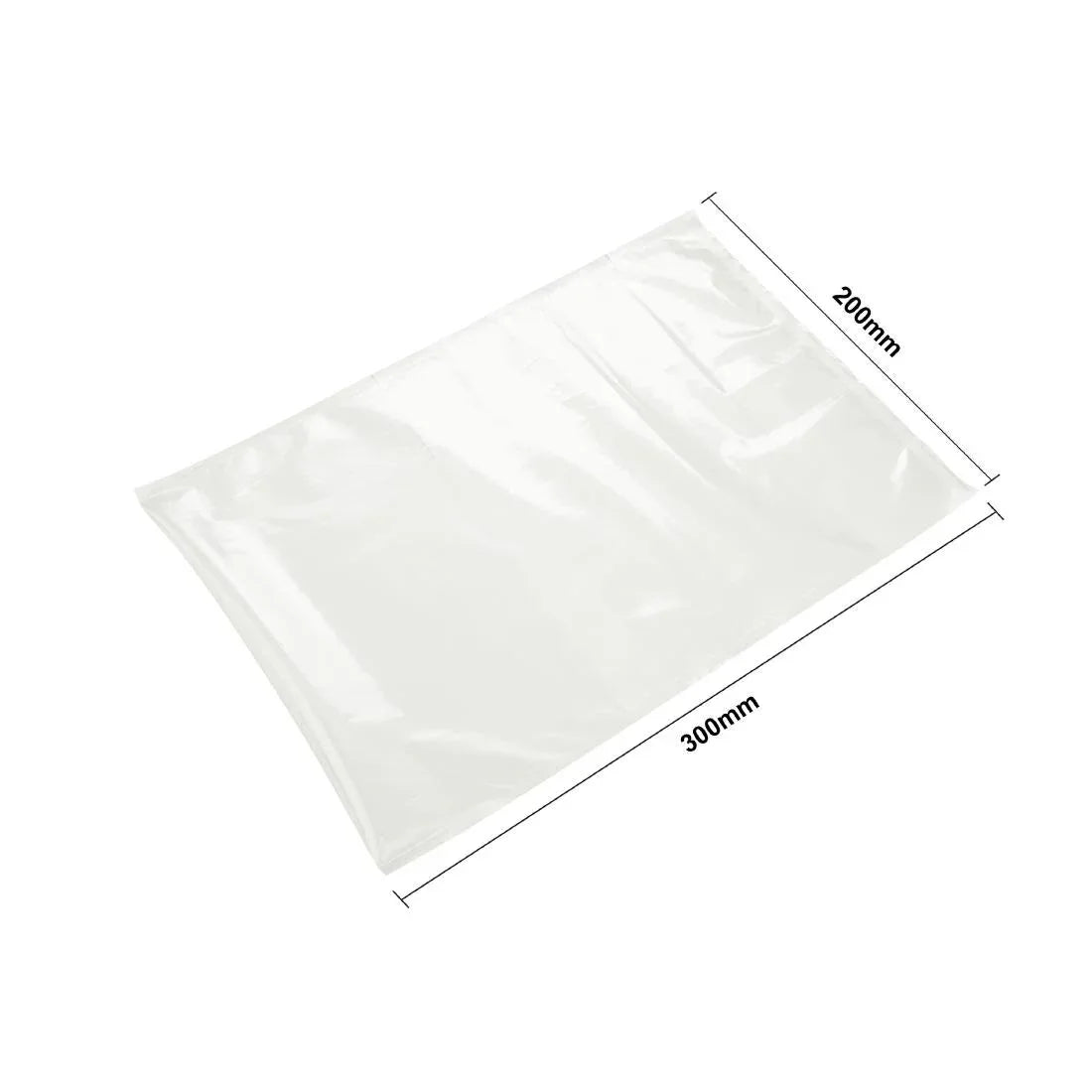 AT101 Vogue Compostable Chamber Vacuum Pack Bags 200x300mm (Pack of 100)