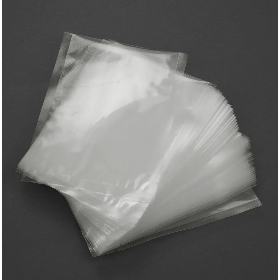 AT209 Vogue Compostable Embossed Vacuum Sealer Bags 150x250mm (Pack of 50)