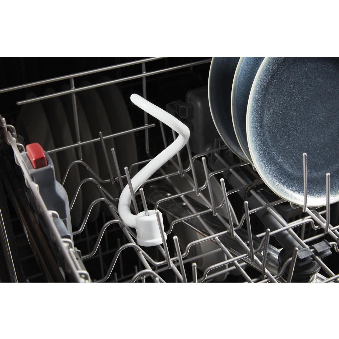 AT345 KitchenAid White-Coated Spiral Dough Hook for Bowl Lift Stand Mixer 5KSMBLWD