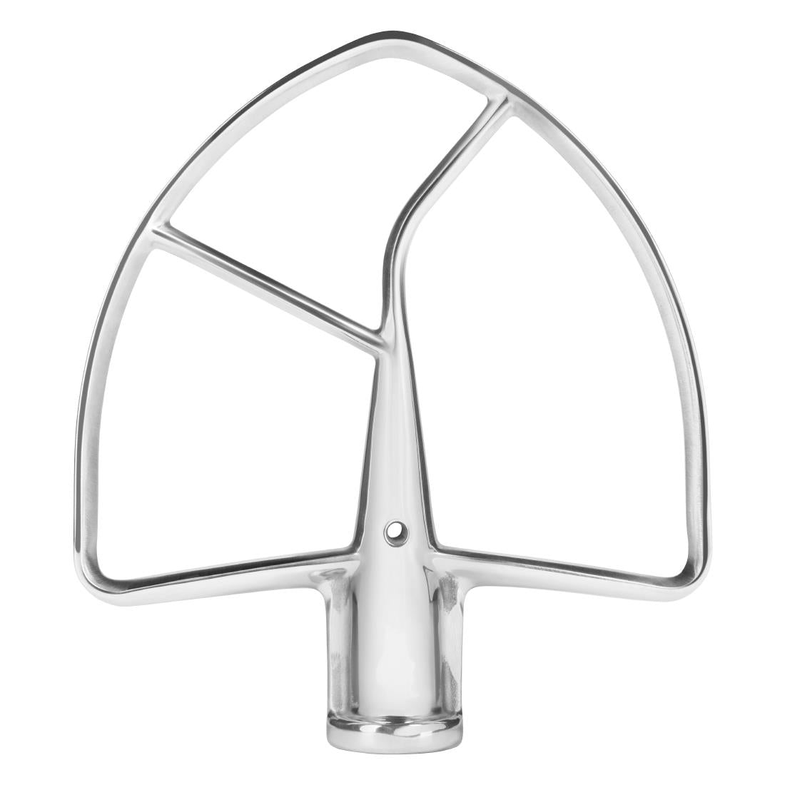 AT348 KitchenAid Silver-Coated Flat Beater for Bowl Lift Stand Mixer 5KSMBLSF