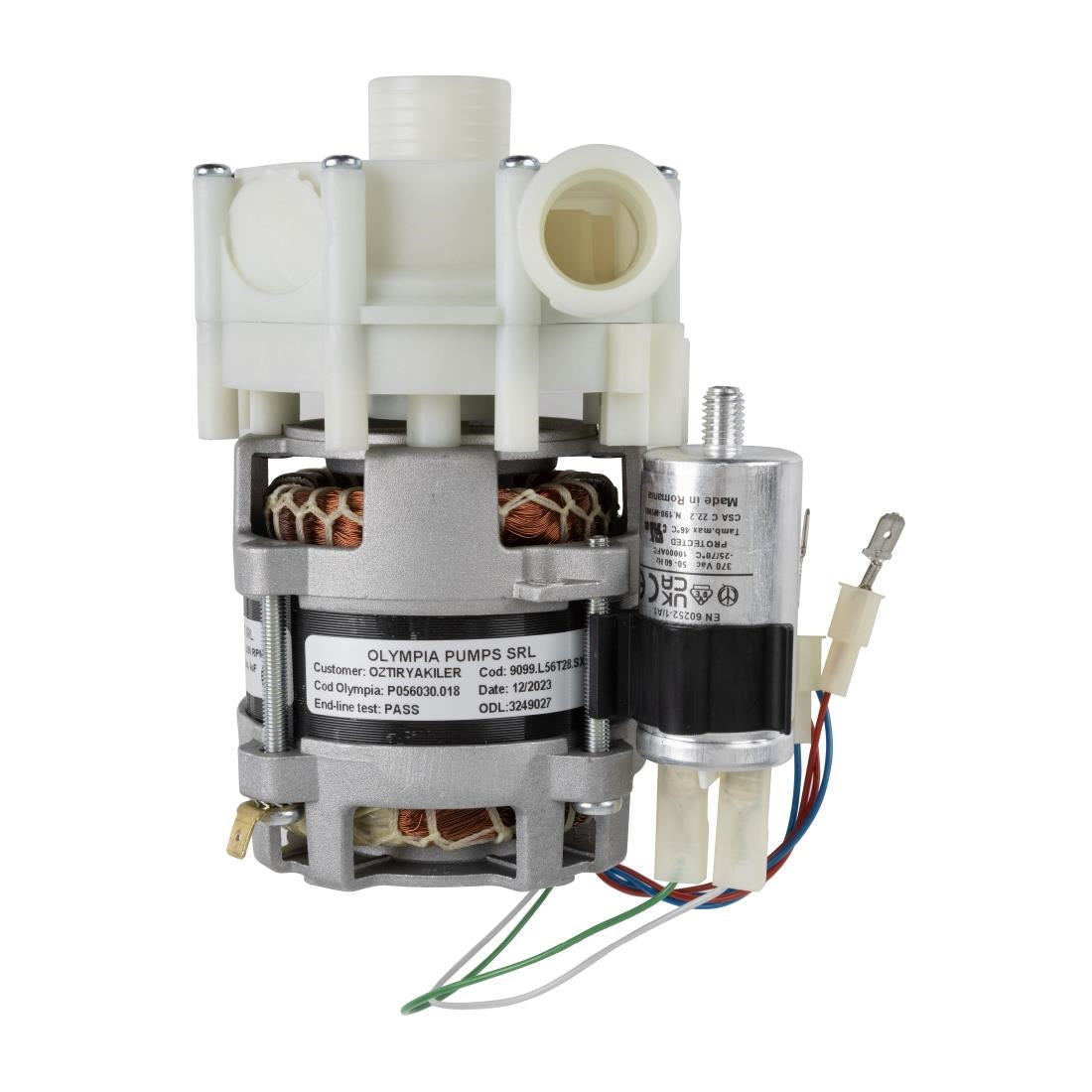 AT376 Buffalo Glasswasher Rinse Pump