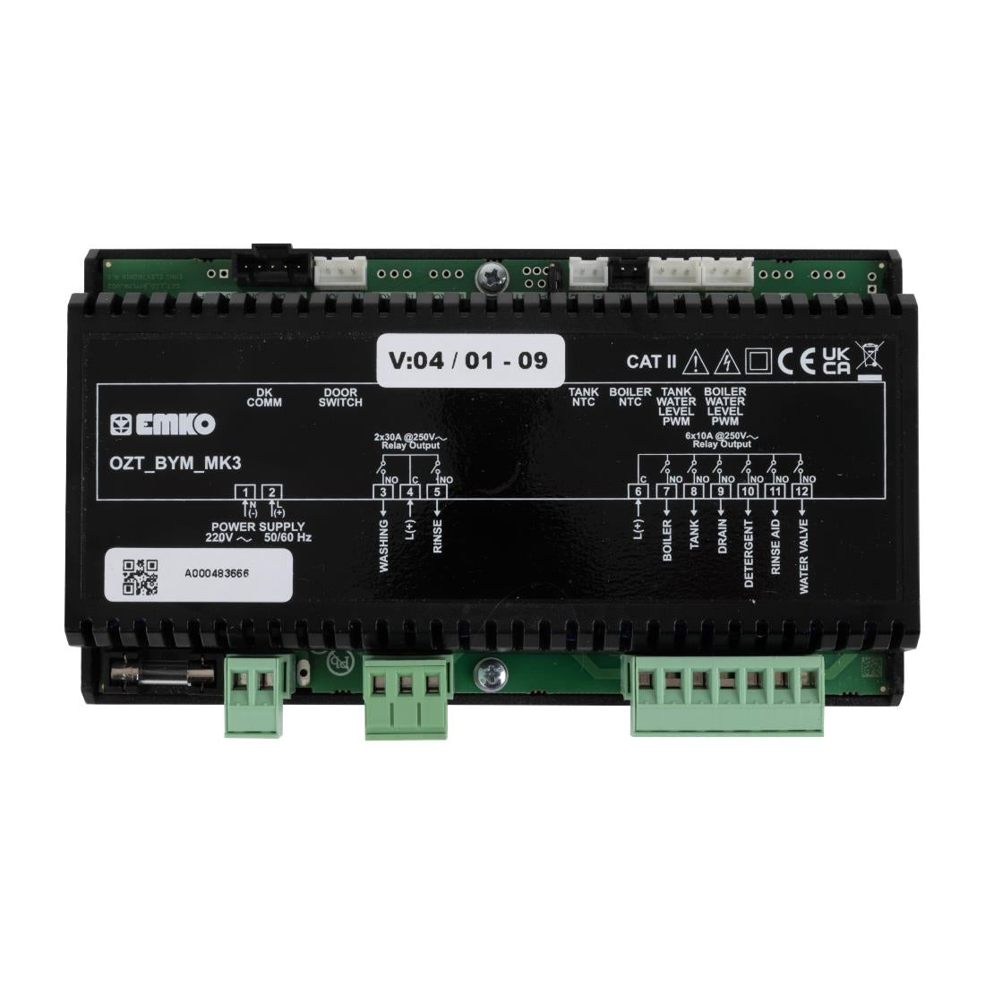 AT381 Buffalo Glasswasher Power Circuit Board