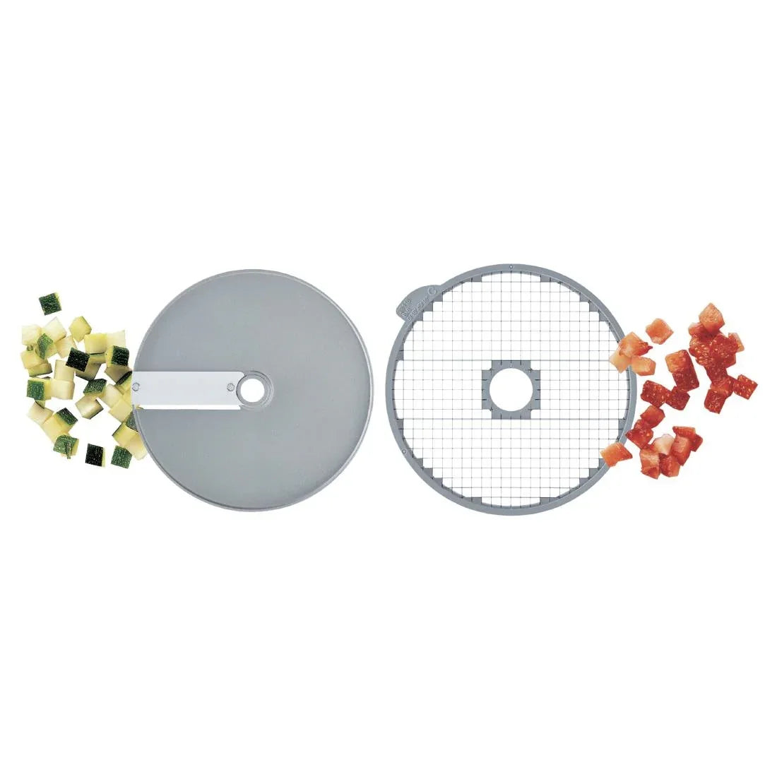 AT565 Robot Coupe Expert Mineral 8x8x8mm Dicing Disc Set 28111W