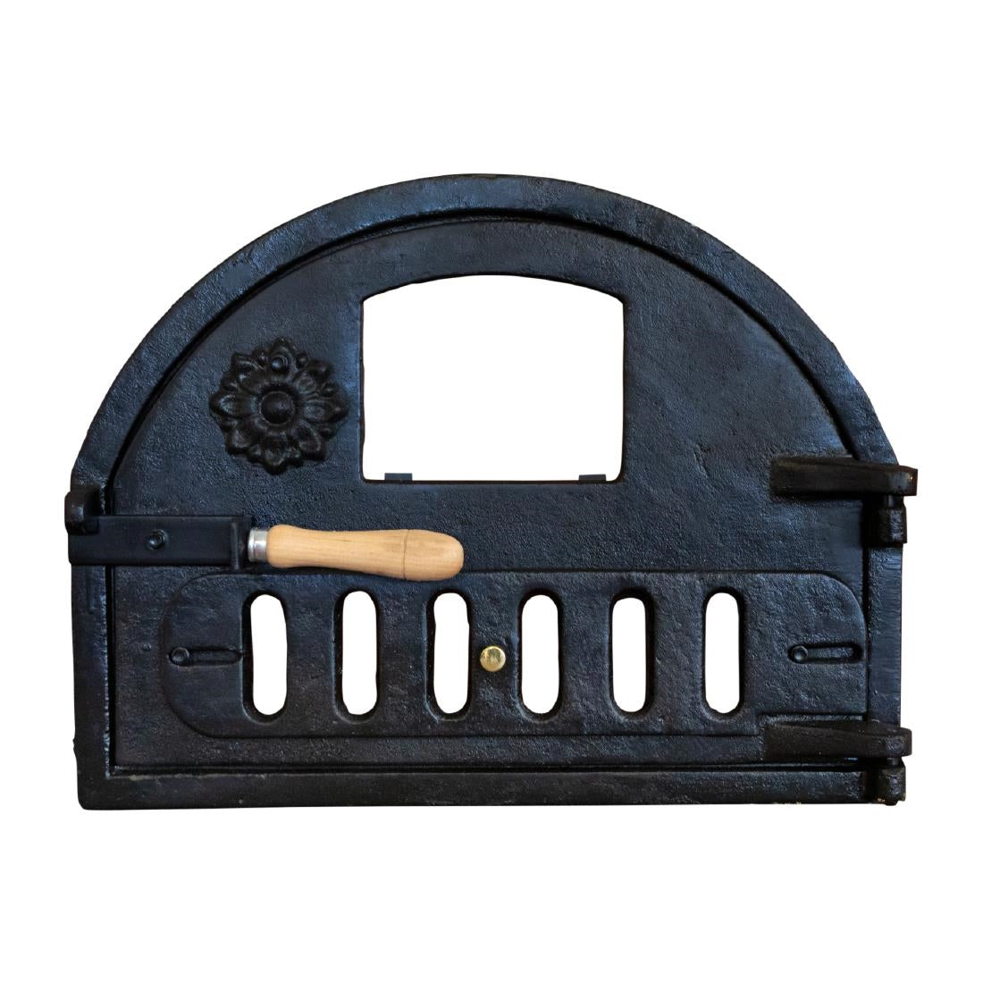 AT635 Fuego Cast Iron Door With Glass Window