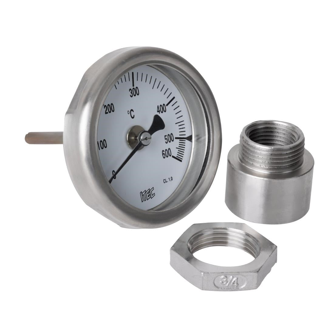 AU392 Buffalo Charcoal Oven Thermometer 500ºC Ember Oven fits HX569